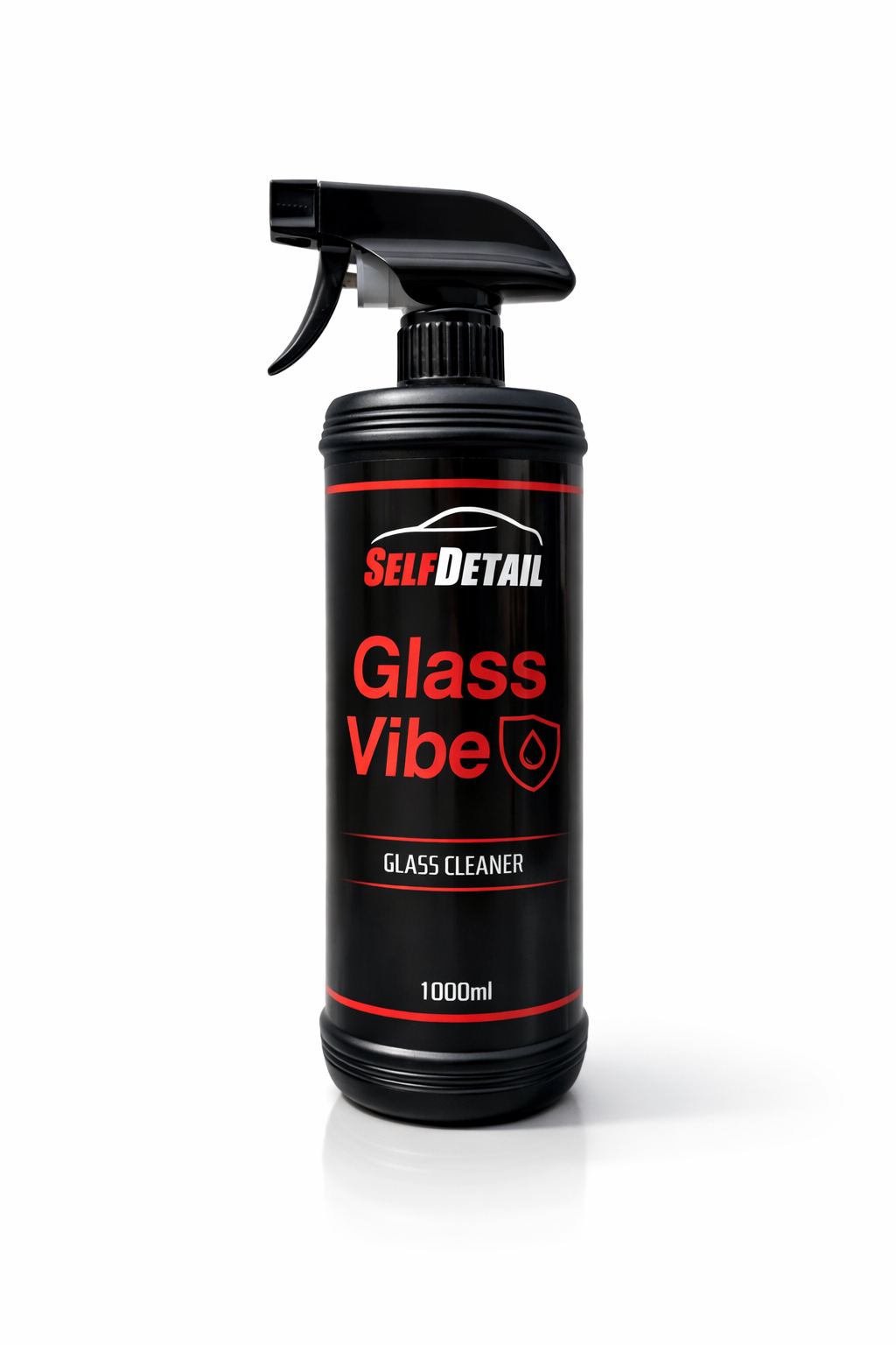 Glass Vibe – Soluție Curățare Geamuri Auto 1000ml