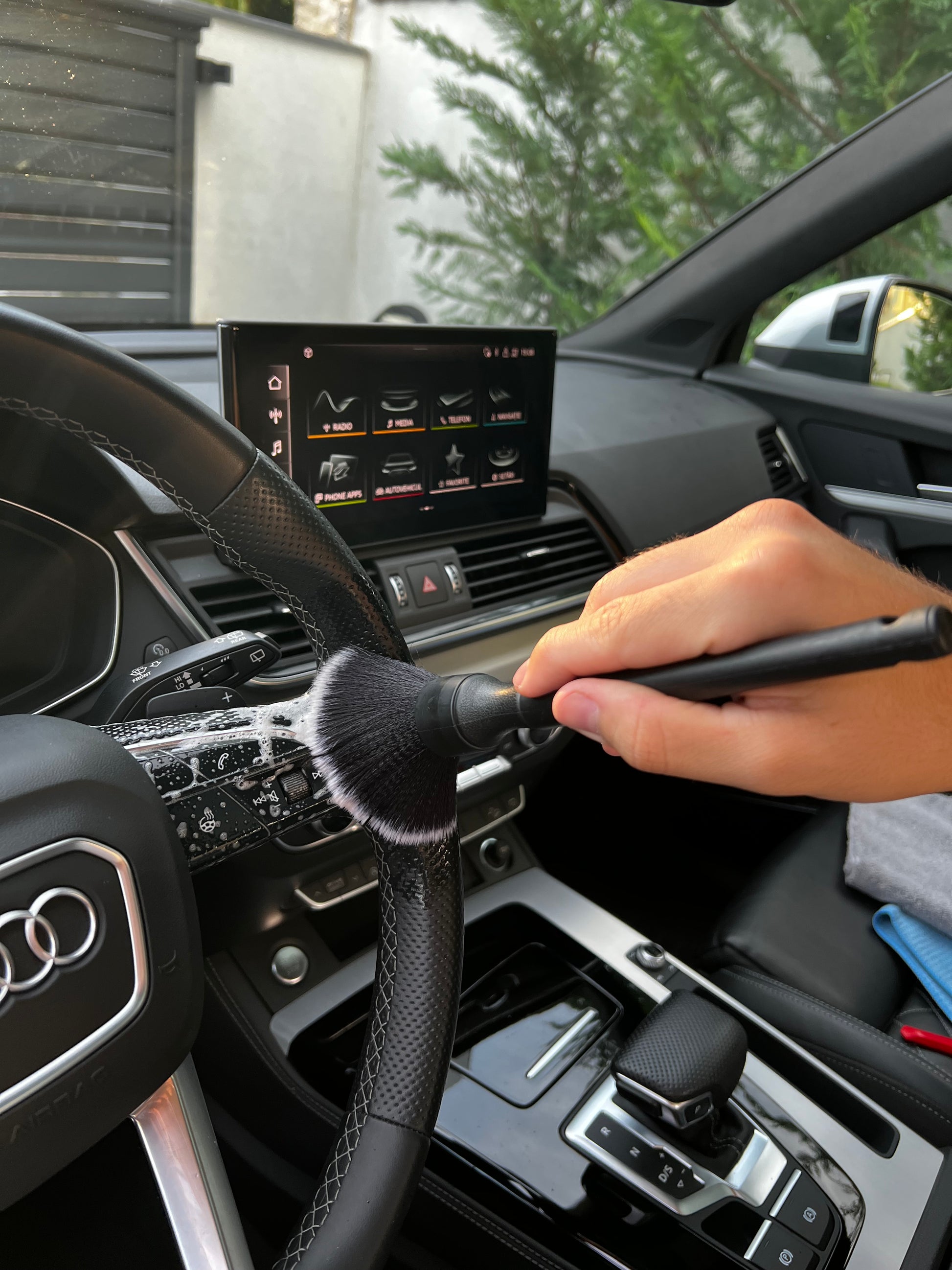 Pensulă detailing auto ultra soft